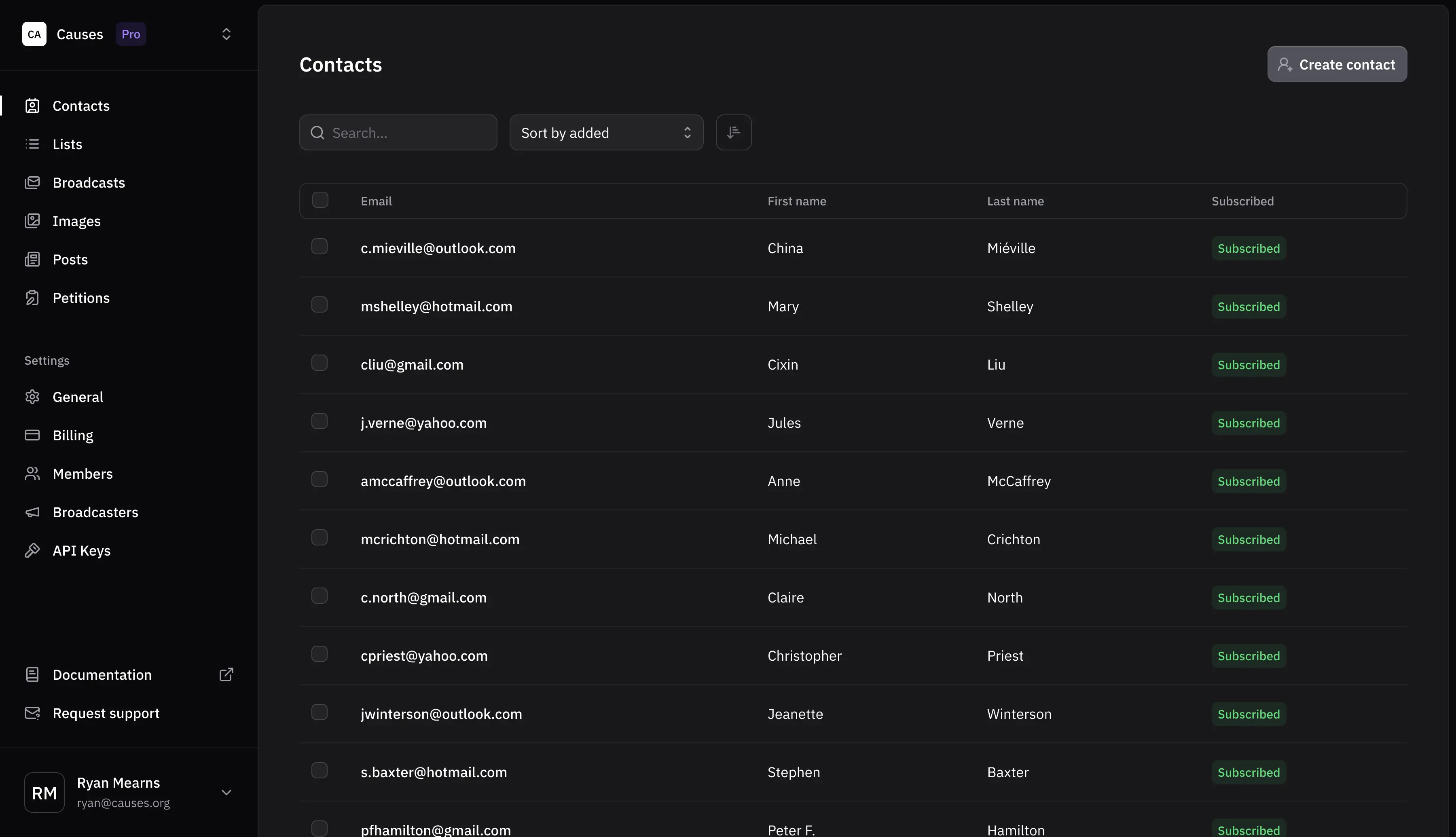 App screenshot